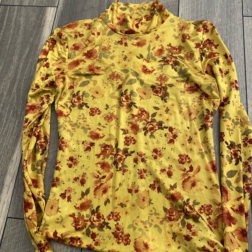 NWOT zara long sleeve mock neck top